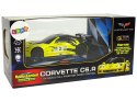 LEAN Toys Auto Sportowe R/C 1:24 Corvette Żółte C6.R 2.4 G Światła