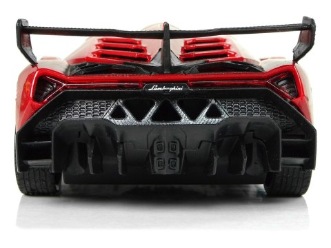 LEAN Toys Auto Sportowe R/C 1:24 Lamborghini Veneno Czerwone 2.4 G Światła LEAN Toys Auto Sportowe R/C 1:24 Lamborghini Veneno Czerwone 2.4 G Światła