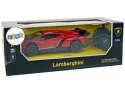 LEAN Toys Auto Sportowe R/C 1:24 Lamborghini Veneno Czerwone 2.4 G Światła