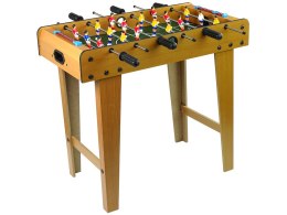LEAN Toys Drewniana Gra Zręcznościowa Piłkarzyki Piłka Nożna 62 cm Wysokości