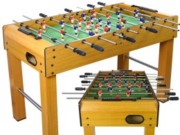 LEAN Toys Duży Stół Piłkarski Piłka Nożna Gra Piłkarzyki 124 cm