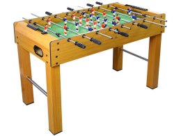 LEAN Toys Duży Stół Piłkarski Piłka Nożna Gra Piłkarzyki 124 cm