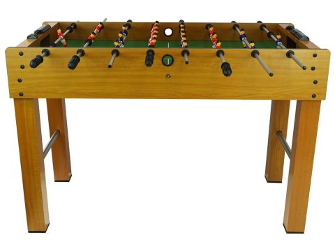 LEAN Toys Duży Stół Piłkarski Piłka Nożna Gra Piłkarzyki 124 cm LEAN Toys Duży Stół Piłkarski Piłka Nożna Gra Piłkarzyki 124 cm