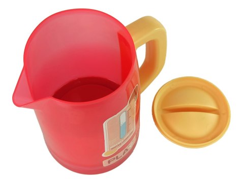 LEAN Toys Elektryczny Czajnik Rózowy Świeci Gra Dźwięki Na Wodę LEAN Toys Elektryczny Czajnik Rózowy Świeci Gra Dźwięki Na Wodę
