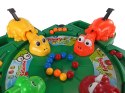 LEAN Toys Gra Planszowa Zręcznościowa Głodne Żabki Kulki Dźwignia