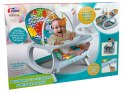 LEAN Toys Kołyska Bujaczek Fotelik Krzesełko do Karmienia 2w1 Wibracja Muzyka