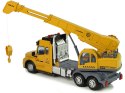 LEAN Toys Zdalnie Sterowana Ciężarówka Dźwig Pilot 2,4G Światła Dźwięki Żółta