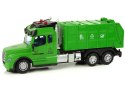 LEAN Toys Zdalnie Sterowana Śmieciarka Pilot 2,4G Światła Dźwięki Zielona
