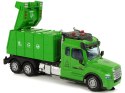 LEAN Toys Zdalnie Sterowana Śmieciarka Pilot 2,4G Światła Dźwięki Zielona