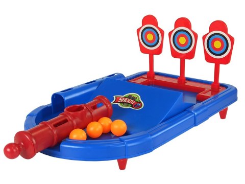 LEAN Toys Zestaw Gier Zręcznościowych 4w1 Koszykówka Piłka Nożna Tarcza Kręgle Wyrzutnia LEAN Toys Zestaw Gier Zręcznościowych 4w1 Koszykówka Piłka Nożna Tarcza Kręgle Wyrzutnia