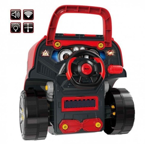 LEAN Toys Zestaw Mechanika Ciężarówka Do Rozkręcania, Narzędzia Warsztat LEAN Toys Zestaw Mechanika Ciężarówka Do Rozkręcania, Narzędzia Warsztat