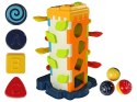LEAN Toys Zjeżdżalnia Piłeczek Blok Edukacyjny Sorter z Pianinkiem
