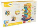 LEAN Toys Zjeżdżalnia Piłeczek Blok Edukacyjny Sorter z Pianinkiem