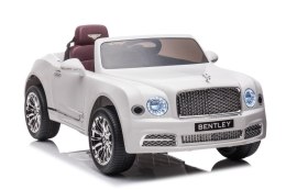LEAN CARS Auto Na Akumulator Bentley Mulsanne Biały