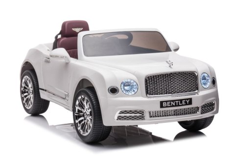LEAN CARS Auto Na Akumulator Bentley Mulsanne Biały LEAN CARS Auto Na Akumulator Bentley Mulsanne Biały