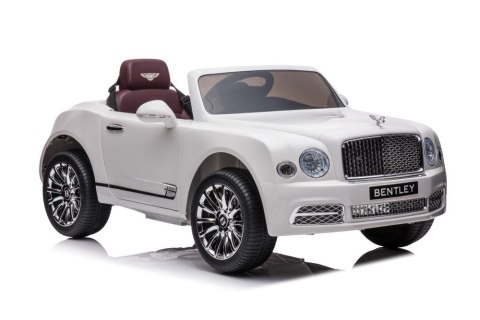 LEAN CARS Auto Na Akumulator Bentley Mulsanne Biały LEAN CARS Auto Na Akumulator Bentley Mulsanne Biały