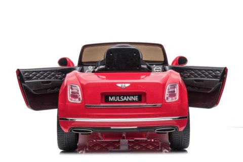 LEAN CARS Auto Na Akumulator Bentley Mulsanne Czerwony Lakierowany LEAN CARS Auto Na Akumulator Bentley Mulsanne Czerwony Lakierowany