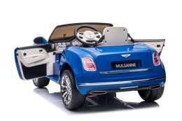 LEAN CARS Auto Na Akumulator Bentley Mulsanne Niebieski Lakierowany