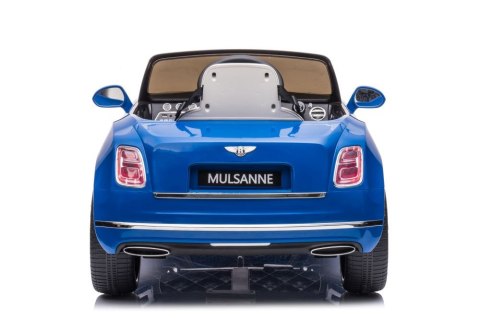 LEAN CARS Auto Na Akumulator Bentley Mulsanne Niebieski Lakierowany LEAN CARS Auto Na Akumulator Bentley Mulsanne Niebieski Lakierowany