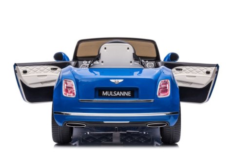 LEAN CARS Auto Na Akumulator Bentley Mulsanne Niebieski Lakierowany LEAN CARS Auto Na Akumulator Bentley Mulsanne Niebieski Lakierowany