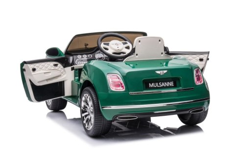 LEAN CARS Auto Na Akumulator Bentley Mulsanne Zielony Lakierowany LEAN CARS Auto Na Akumulator Bentley Mulsanne Zielony Lakierowany