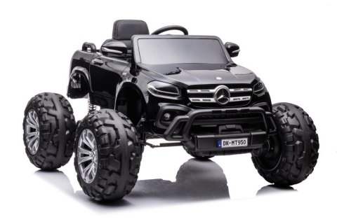 LEAN CARS Auto Na Akumulator Mercedes DK-MT950 4x4 Czarny Lakierowany
