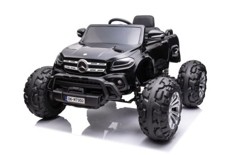 LEAN CARS Auto Na Akumulator Mercedes DK-MT950 4x4 Czarny Lakierowany LEAN CARS Auto Na Akumulator Mercedes DK-MT950 4x4 Czarny Lakierowany