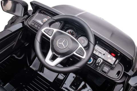 LEAN CARS Auto Na Akumulator Mercedes DK-MT950 4x4 Czarny Lakierowany LEAN CARS Auto Na Akumulator Mercedes DK-MT950 4x4 Czarny Lakierowany