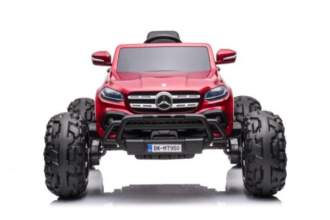 LEAN CARS Auto Na Akumulator Mercedes DK-MT950 4x4 Czerwony Lakierowany LEAN CARS Auto Na Akumulator Mercedes DK-MT950 4x4 Czerwony Lakierowany