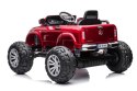 LEAN CARS Auto Na Akumulator Mercedes DK-MT950 4x4 Czerwony Lakierowany