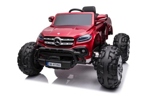 LEAN CARS Auto Na Akumulator Mercedes DK-MT950 4x4 Czerwony Lakierowany LEAN CARS Auto Na Akumulator Mercedes DK-MT950 4x4 Czerwony Lakierowany