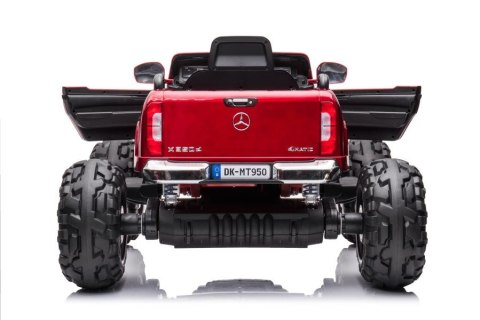 LEAN CARS Auto Na Akumulator Mercedes DK-MT950 4x4 Czerwony Lakierowany LEAN CARS Auto Na Akumulator Mercedes DK-MT950 4x4 Czerwony Lakierowany