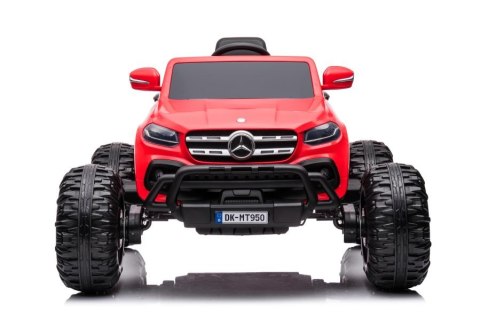 LEAN CARS Auto Na Akumulator Mercedes DK-MT950 4x4 Czerwony LEAN CARS Auto Na Akumulator Mercedes DK-MT950 4x4 Czerwony