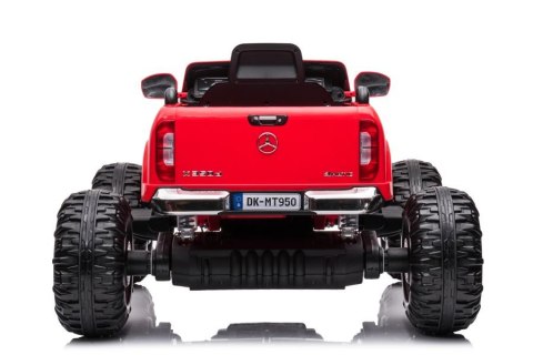 LEAN CARS Auto Na Akumulator Mercedes DK-MT950 4x4 Czerwony LEAN CARS Auto Na Akumulator Mercedes DK-MT950 4x4 Czerwony