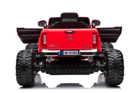 LEAN CARS Auto Na Akumulator Mercedes DK-MT950 4x4 Czerwony LEAN CARS Auto Na Akumulator Mercedes DK-MT950 4x4 Czerwony