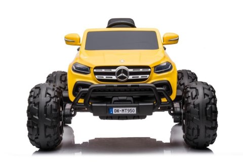 LEAN CARS Auto Na Akumulator Mercedes DK-MT950 4x4 Złoto-Żółty Lakierowany LEAN CARS Auto Na Akumulator Mercedes DK-MT950 4x4 Złoto-Żółty Lakierowany