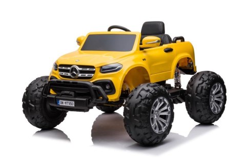 LEAN CARS Auto Na Akumulator Mercedes DK-MT950 4x4 Złoto-Żółty Lakierowany LEAN CARS Auto Na Akumulator Mercedes DK-MT950 4x4 Złoto-Żółty Lakierowany