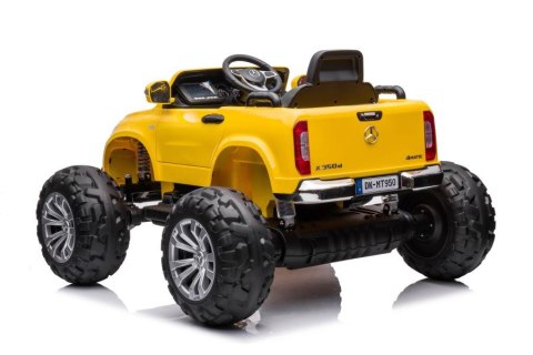 LEAN CARS Auto Na Akumulator Mercedes DK-MT950 4x4 Złoto-Żółty Lakierowany LEAN CARS Auto Na Akumulator Mercedes DK-MT950 4x4 Złoto-Żółty Lakierowany