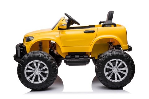 LEAN CARS Auto Na Akumulator Mercedes DK-MT950 4x4 Złoto-Żółty Lakierowany LEAN CARS Auto Na Akumulator Mercedes DK-MT950 4x4 Złoto-Żółty Lakierowany