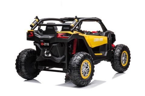 LEAN CARS Auto na Akumulator Buggy XB-2118 Złote 4x4 LEAN CARS Auto na Akumulator Buggy XB-2118 Złote 4x4