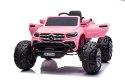 LEAN CARS Auto na Akumulator Mercedes DK-MT950 4x4 Jasny Róż