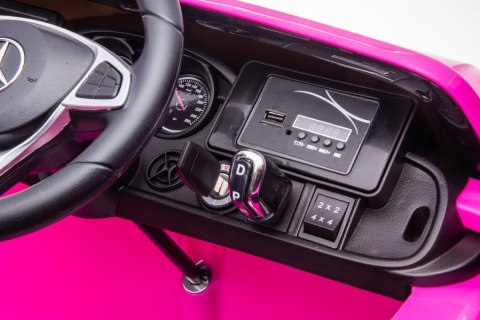 LEAN CARS Auto na Akumulator Mercedes DK-MT950 Barbie Pink LEAN CARS Auto na Akumulator Mercedes DK-MT950 Barbie Pink