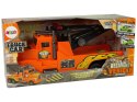 LEAN Toys Auto Ciężarówka Holownik Pomoc Drogowa 1:10 Lina Pomarańczowa