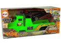 LEAN Toys Auto Ciężarówka Holownik Pomoc Drogowa 1:10 Lina Zielona
