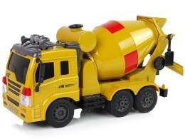 LEAN Toys Betoniarka Zdalnie Sterowana 2,4G Obrotowa Gruszka 1:20 Akcesoria