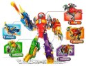 LEAN Toys Dinobots 2w1 Dinozaur Pistolet na Strzałki Niebieski Pterosaur Tarcza