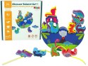 LEAN Toys Drewniana Gra Dinosaur Balance Game Dinozaury Zręcznościowa