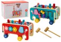 LEAN Toys Drewniana Gra Zręcznościowa Dla Dzieci Whaca-mole