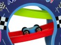 LEAN Toys Drewniana Zjeżdżalnia 6 Poziomów Autka Liczby
