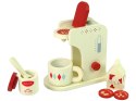 LEAN Toys Drewniany Ekspres do Kawy Akcesoria Kuchnia Dzieci